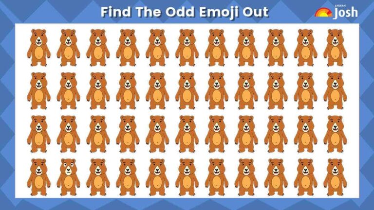 Visual Skill Test: Find the odd bear emoji in 5 seconds!