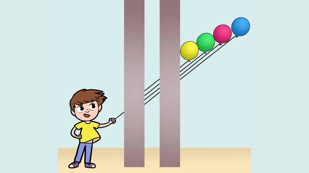 Brain Teaser IQ Test: Test Your Critical Thinking! Which Balloon Is He Holding in 5 Seconds?