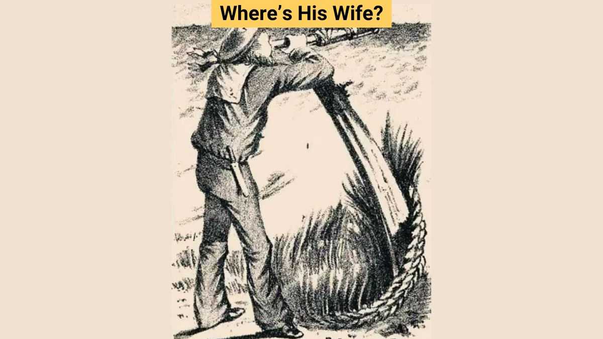 Can you find the sailor’s wife in just 6 seconds? If you can, you've got hawk eyes!