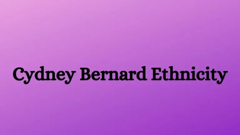 Cydney Bernard Ethnicity, What is Cydney Bernard’s Ethnicity?