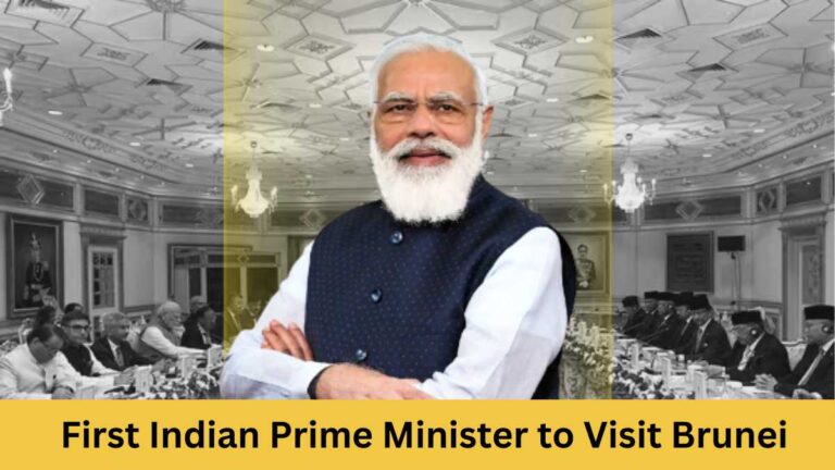 First Indian Prime Minister to Visit Brunei: Key Takeaways and Initiatives