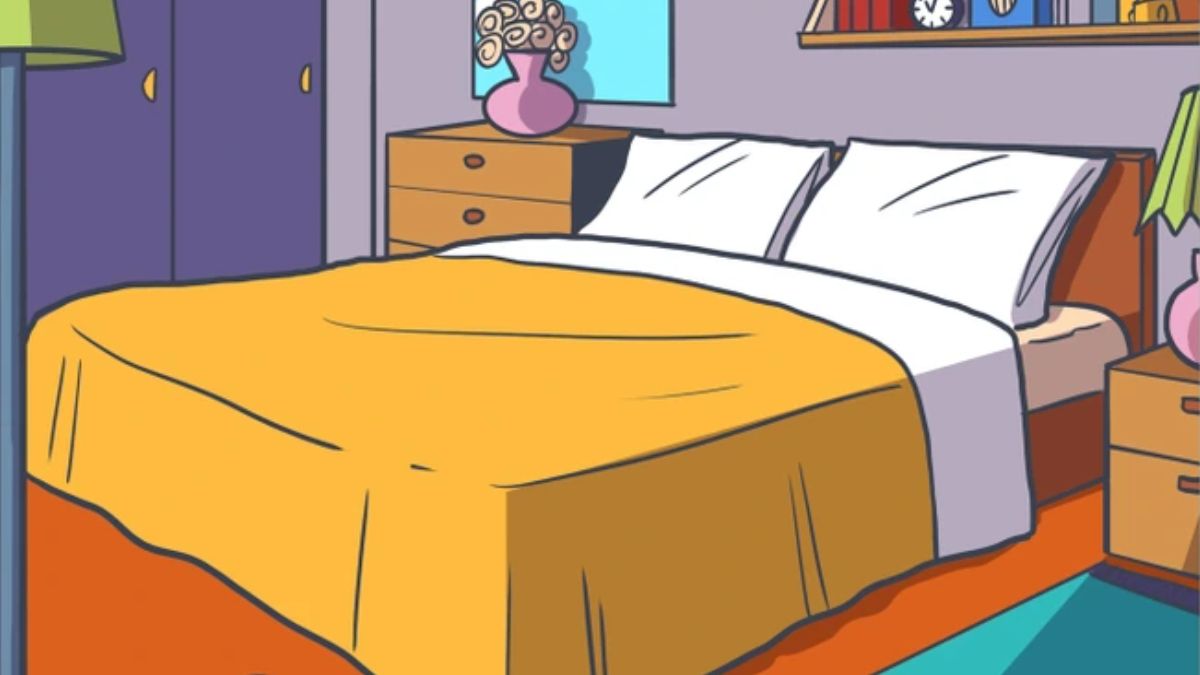 Optical Illusion IQ Test: Only Top 1% Geniuses Can Spot The Hidden Crown In This Bedroom Scene!