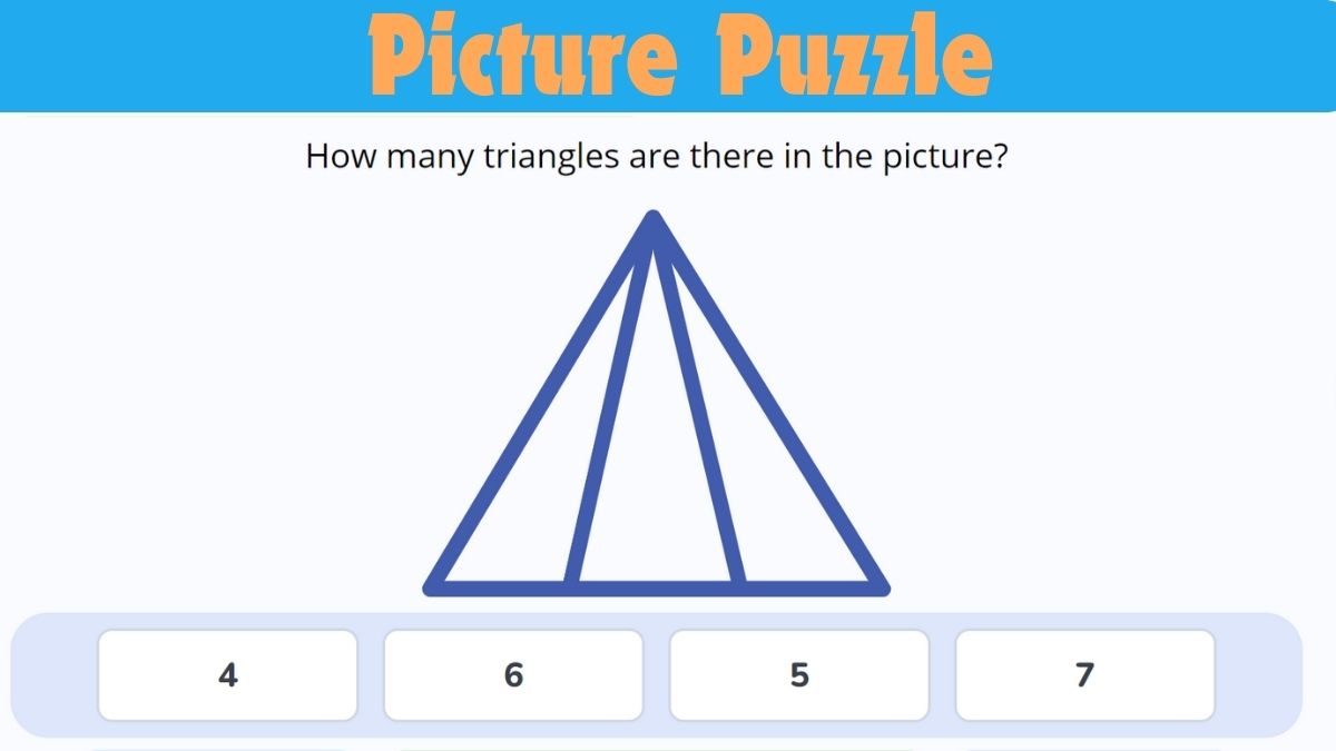 Picture Puzzle IQ Test: Your IQ Is Higher Than 130 if You Spot The Number of Triangles in 12 Seconds