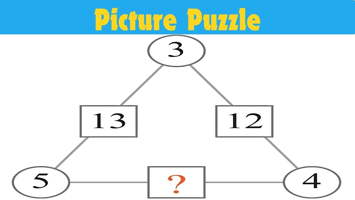 Picture Puzzle IQ Test: Your IQ Is Higher Than 140 if You Find The Missing Number in 14 Seconds