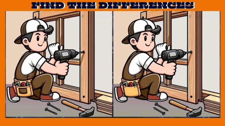 Spot 3 Differences in 34 Seconds in These House Construction Pictures!