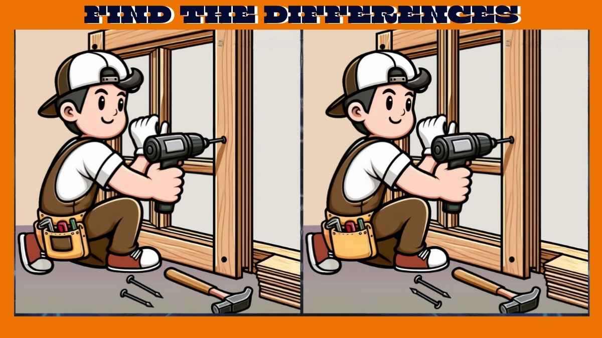 Spot 3 Differences in 34 Seconds in These House Construction Pictures!