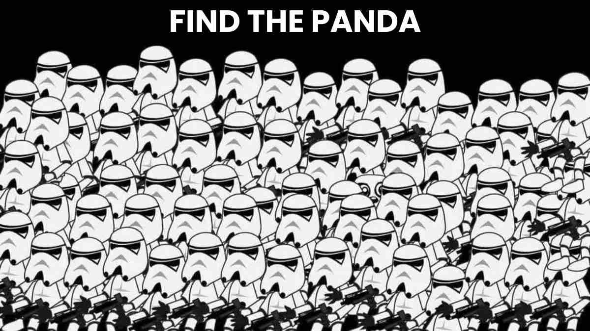 Spot The Hidden Panda In 5 Seconds, Only 2% Pass This Optical Illusion Challenge!