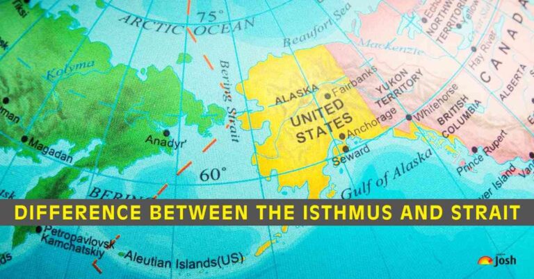 What is the Difference between an Isthmus and a Strait?