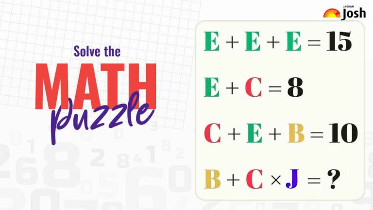 You are a genius if you can solve this math puzzle in 15 seconds!