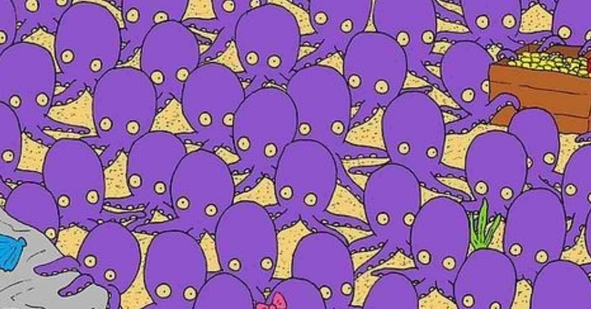 Are You Smart Enough? Only 5 in 15 with High IQ Can Spot the Hidden Fish in 9 Seconds!