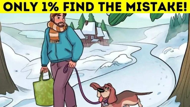 Brain Teaser IQ Test: How Sharp Is Your Mind? Spot The Mistake In 5 Seconds!