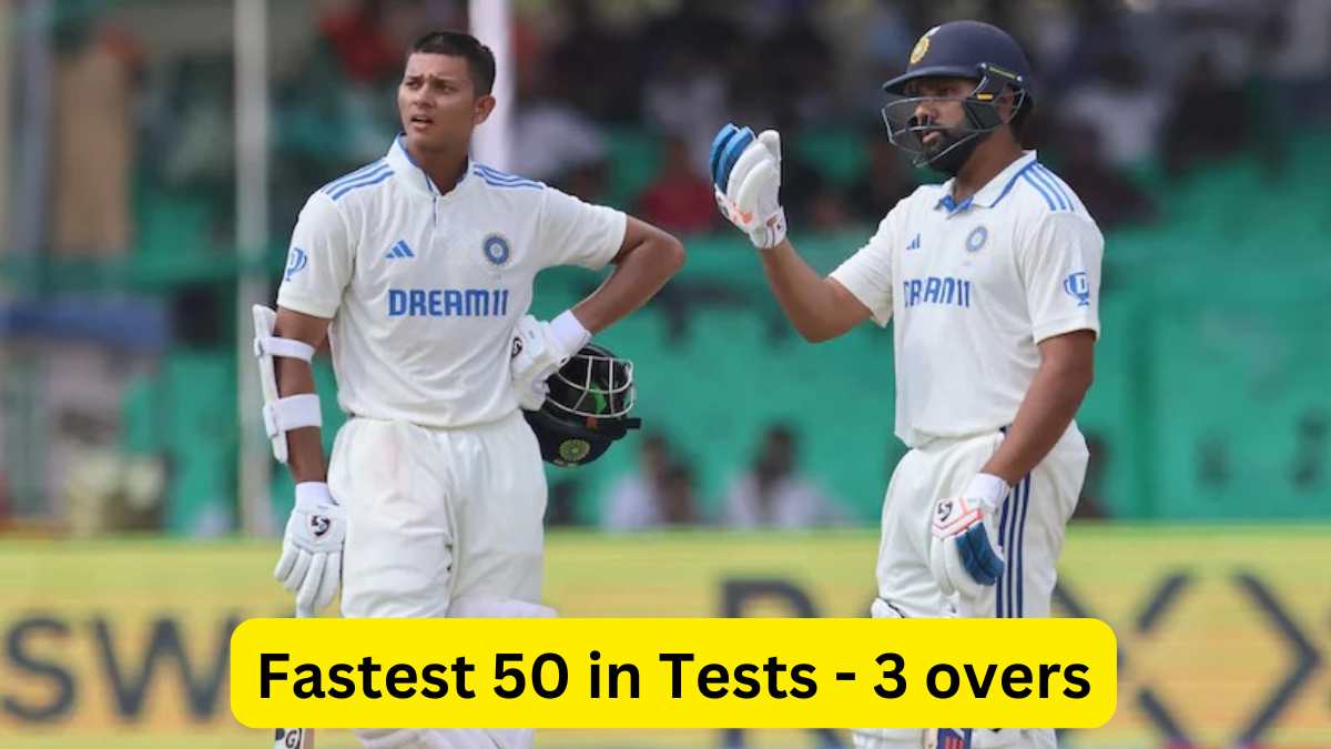 Fastest 50 in Tests – 3 overs: Check All the Details Here!