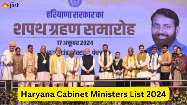 Haryana Cabinet Ministers List 2024: Check All the Details Here!