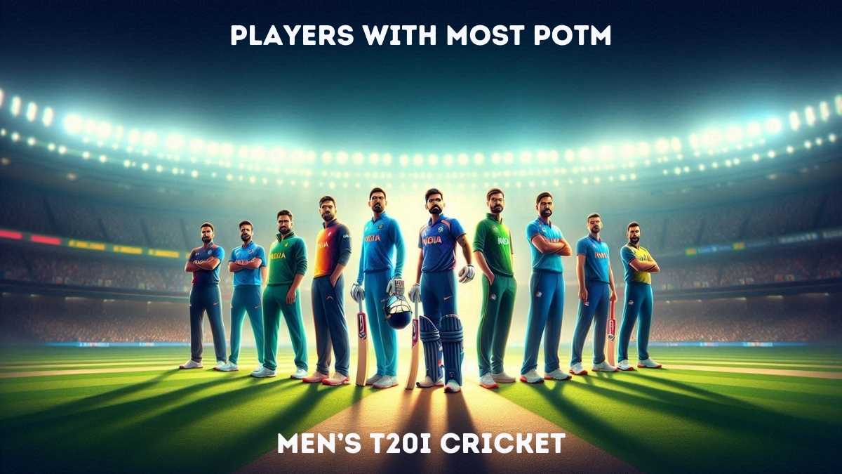 List of Players with Most Player of the Match Awards in Men’s T20Is Till 2024