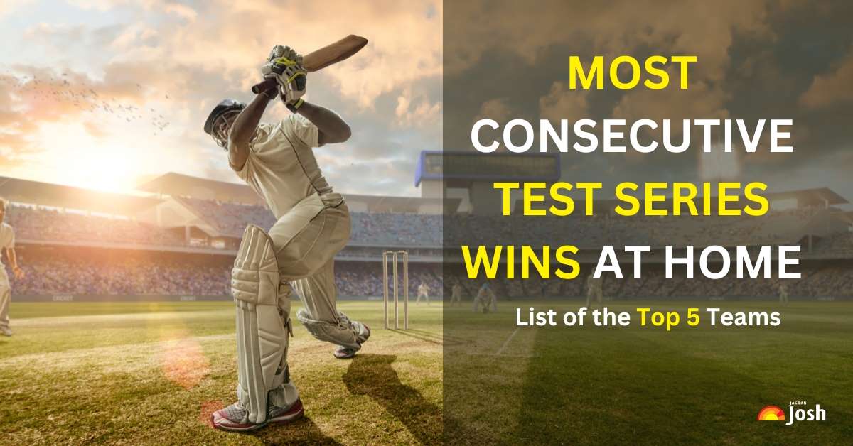 Most Consecutive Test Series Wins at Home: List of the Top 5 Teams