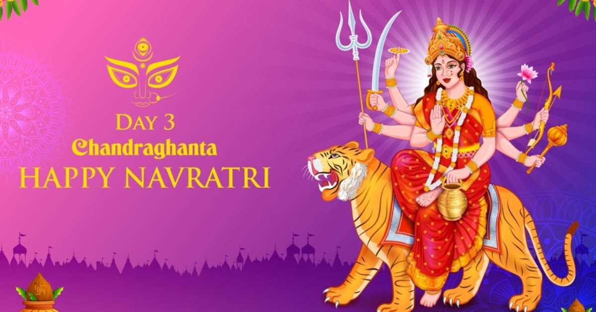 Navratri 2024 Colour Today: Day 3, Maa Chandraghanta Story and Significance in Sharad Navratri