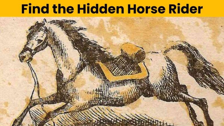 Optical Illusion IQ Test: Spot the Hidden Horse Rider in 5 Seconds!