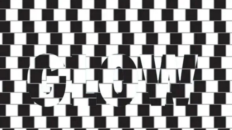 Optical Illusion To Test Your IQ: Can You Spot The Hidden Word In 8 Seconds?