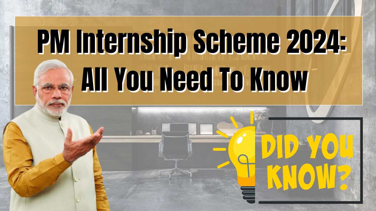 PM Internship Scheme 2024: Check Dates, Eligibility, Stipend and Key Benefits