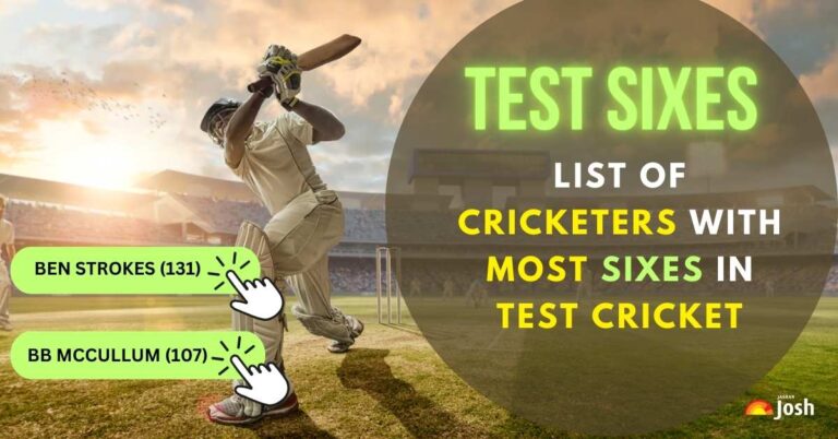 [Updated] List of the Top 10 Cricketers With Most Sixes in Test Cricket