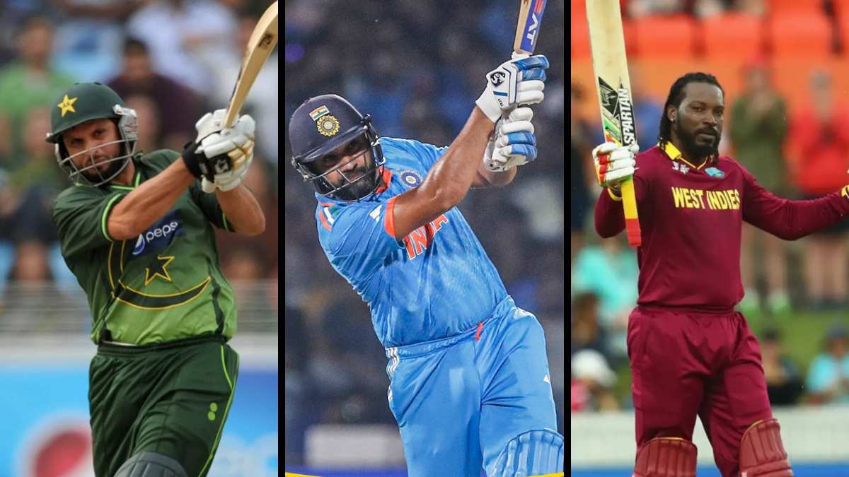 [Updated] Top 10 Players With Most Sixes in International Cricket 2024