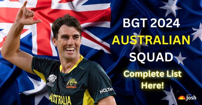 Border Gavaskar Trophy (BGT) 2024 Australia Squad: Captain, Batsmen, Bowlers, All-Rounder, Coach and Other Staff