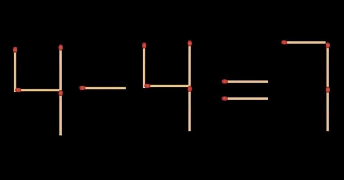 Brain Teaser IQ Test: Are You in the Top IQ? Only People With IQ Above 110 Can Solve This Matchstick Math Puzzle