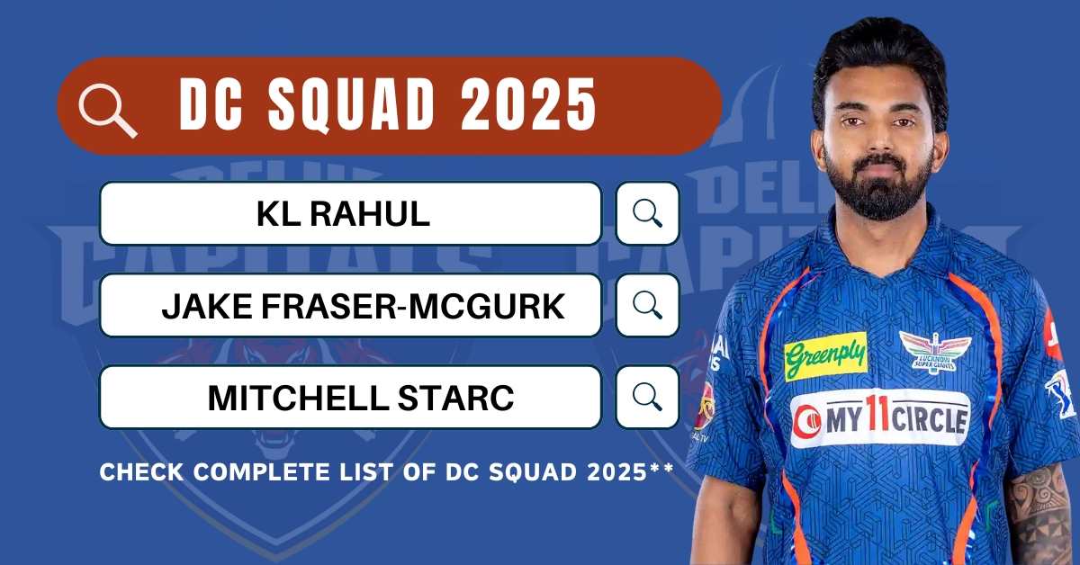 DC Team 2025 Players List, Price: Check Complete Delhi Capitals Squad and Overview