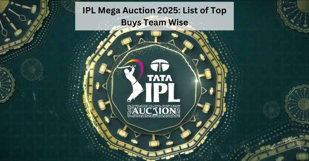 IPL 2025 Auction: List of Top Buys Team-wise; Check Player Name and Price