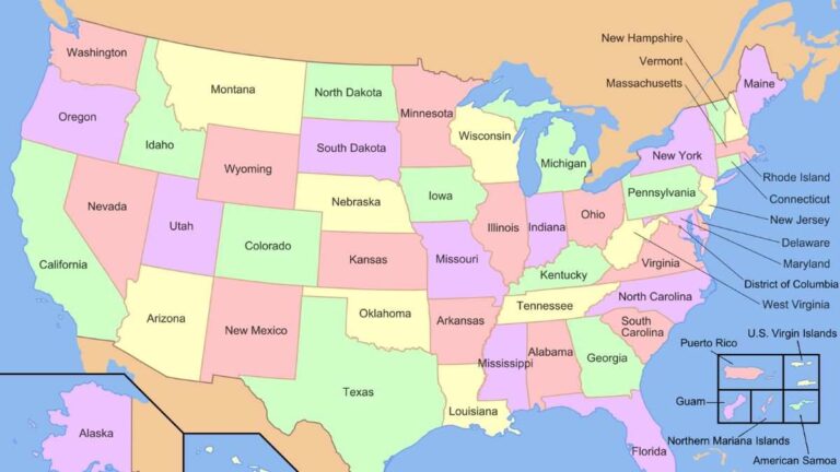 List of States in USA – Check How Many States in USA?