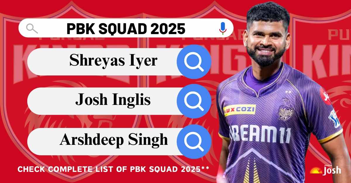 PBK Team 2025 Players List, Price: Check Punjab Kings Squad, Captain and Coach