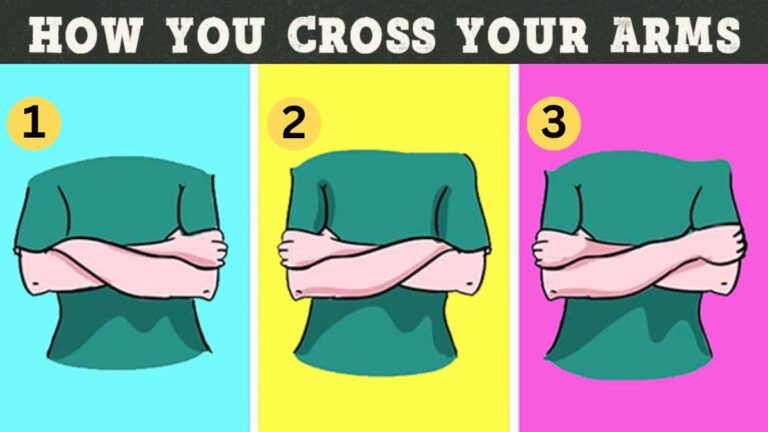 Personality Test: Your Way Of Crossing Arms Reveals Your Hidden Personality Traits