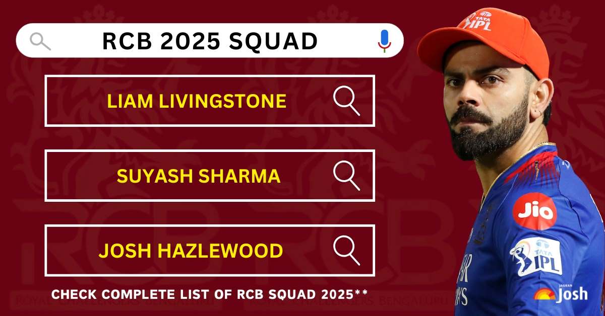 RCB Team 2025 Players List, Price: Check Complete Royal Challengers Bengaluru Squad and Overview