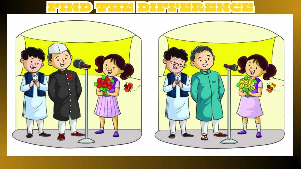 Spot 10 Differences in This Children’s Day Speech Picture in 20 Seconds! Can You Find Them All?