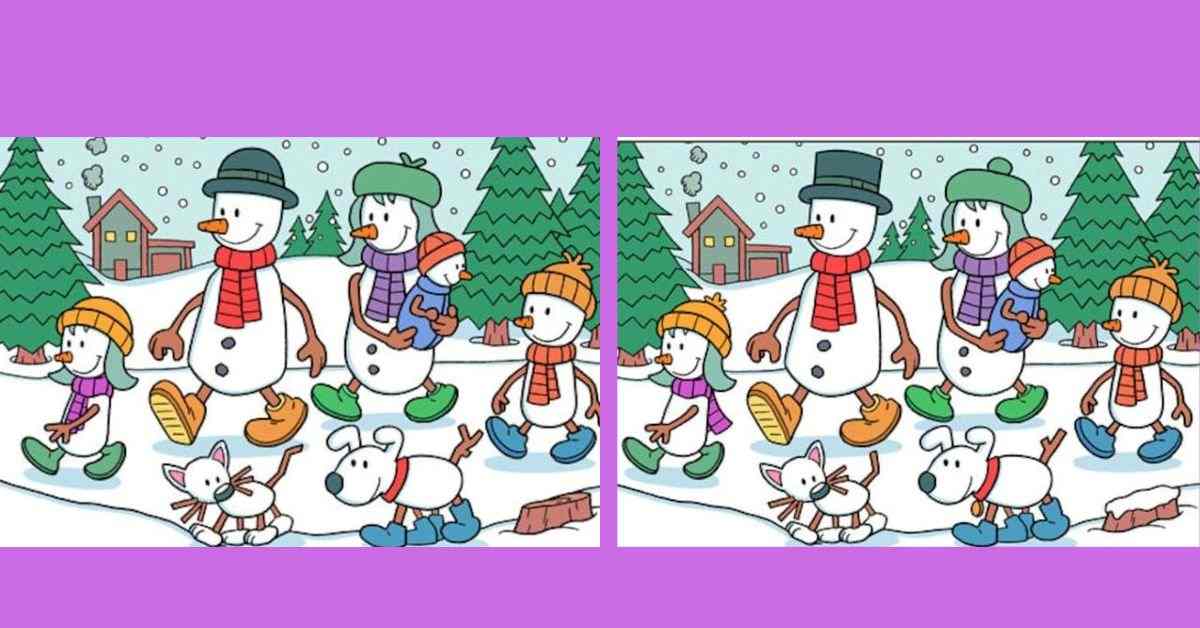 Spot the Difference: Got a Genius IQ? Prove It by Spotting All 10 Differences Before the Clock Runs Out!