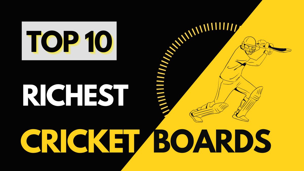 10 Richest Cricket Boards in the World