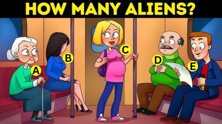 Brain Teaser IQ Test: How Sharp Is Your Observation? Spot The Aliens In This Subway Scene In 5 Seconds!