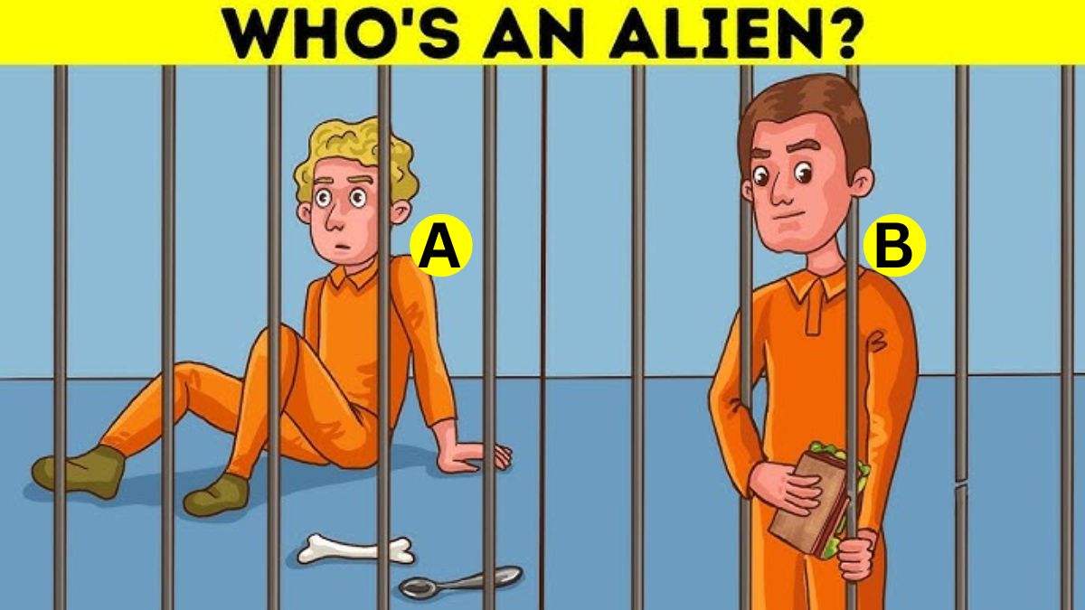 Brain Teaser: Spot Who Is An Alien? Only 1% Highly Attentive Pass This IQ Test In 5 Seconds!