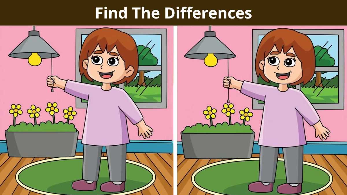 Spot the Differences Between the Girl Pictures in 14 Seconds!