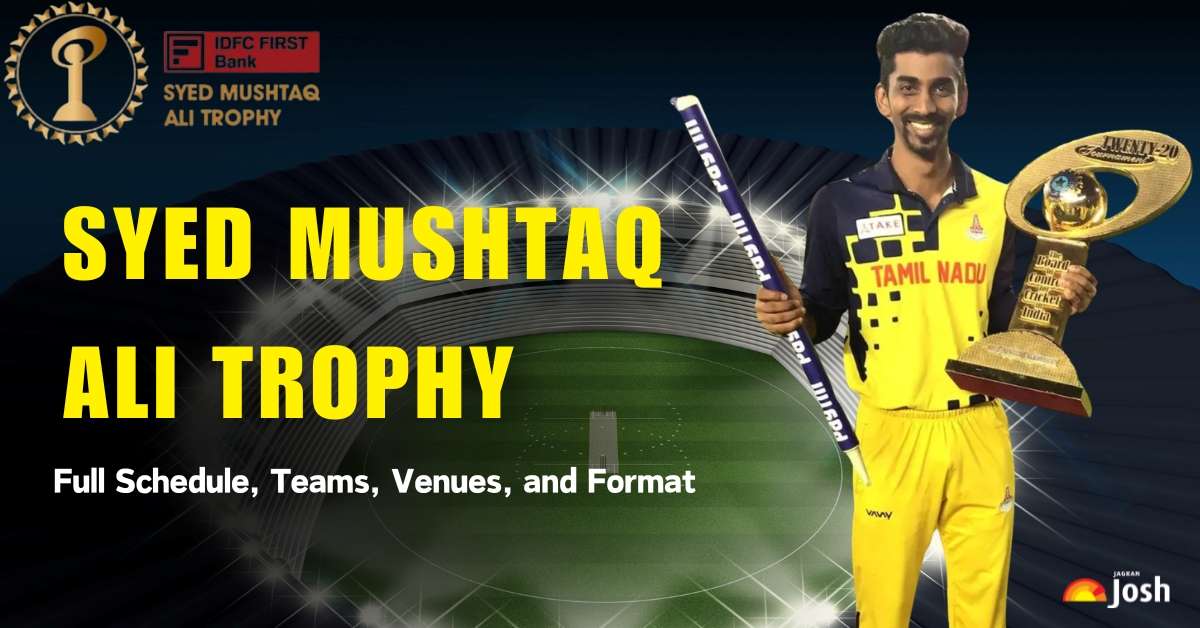 Syed Mushtaq Ali Trophy 2024: Teams, Schedule, Format, Venues, and Key Updates