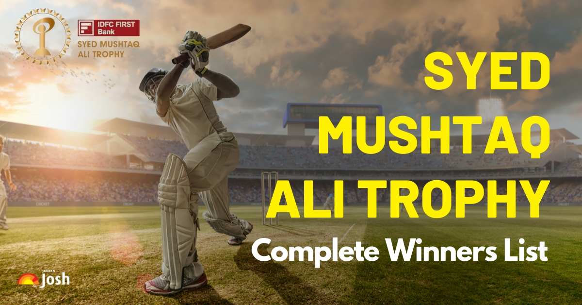 Syed Mushtaq Ali Trophy Complete Winners List (2006-2024)