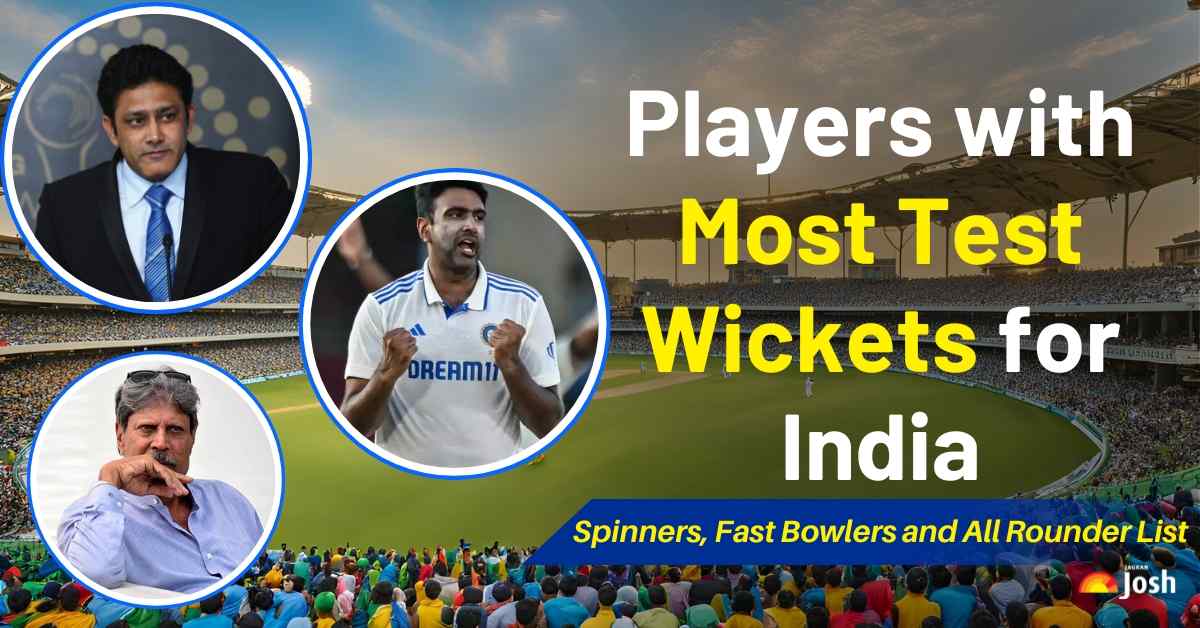 Top 10 Most Test Wickets for India: Spinners, Fast Bowlers and All Rounder List