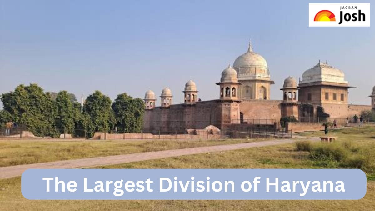 Which is the Largest Division of Haryana, Check Here