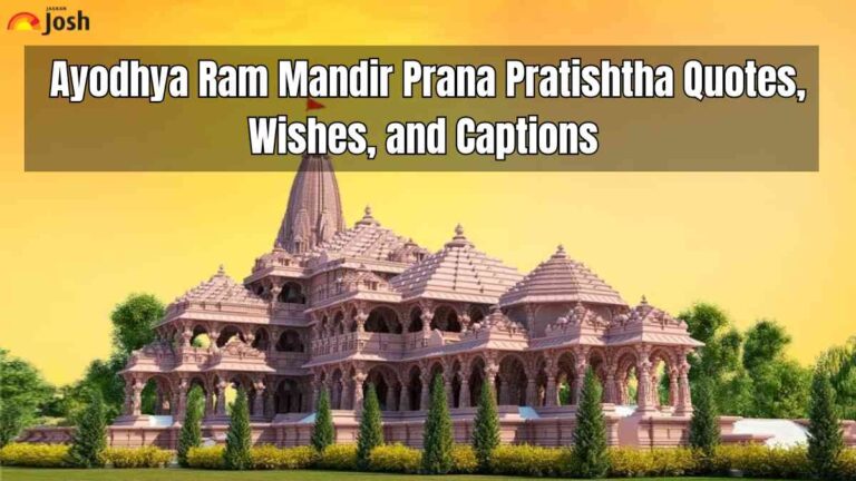 Ayodhya Ram Mandir Prana Pratishtha Quotes, Wishes, Captions for WhatsApp, Facebook, Instagram Status and Stories