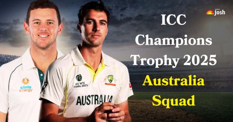 Champions Trophy 2025 Australia Team Squad: Players List, Captain, Vice Captain and Staff Members