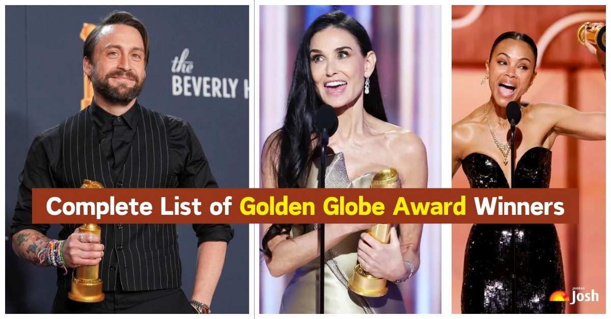 Complete List of Golden Globes Award Winners (2025)