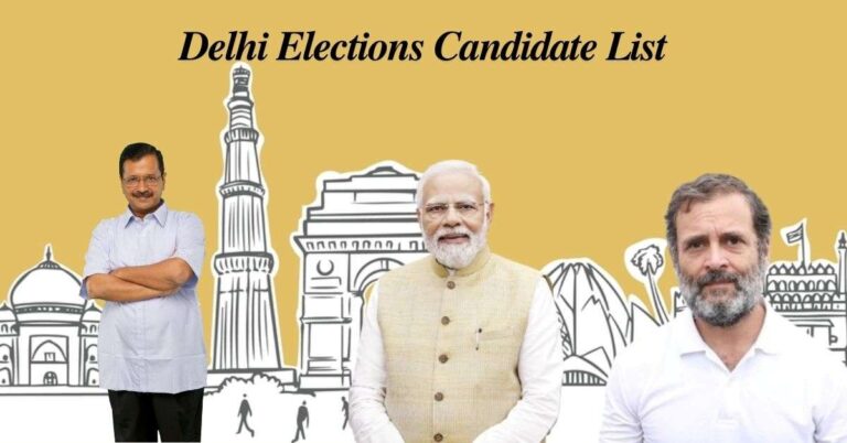 Delhi Election 2025: Total Seats, Full Candidate List from All Party and Constituency-wise