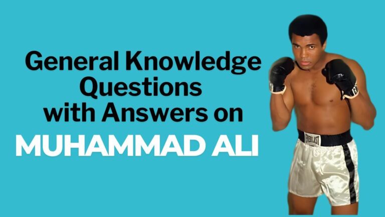 General Knowledge Questions with Answers on Muhammad Ali