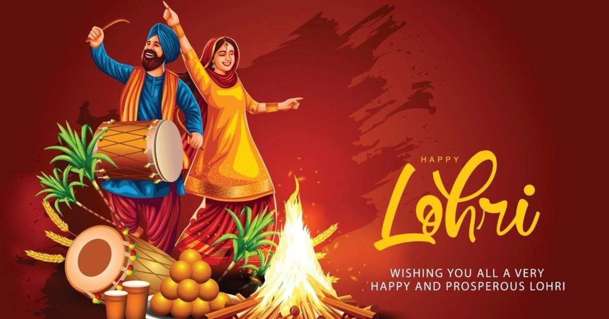 Lohri Festival Celebration 2025: Top Images, Pictures, Photos to Share With Friends and Family