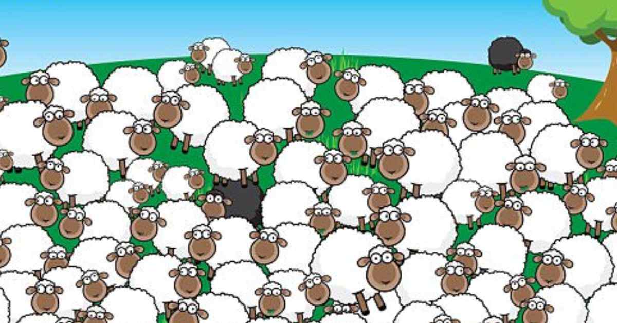 Optical Illusion IQ Test: Only 1 in 5 True Detectives Can Spot the Sleeping Sheep in 7 Seconds!